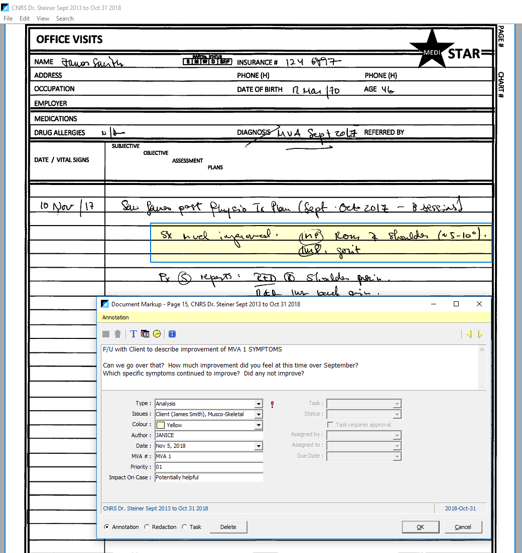 1-Annotation for Witness Preparation