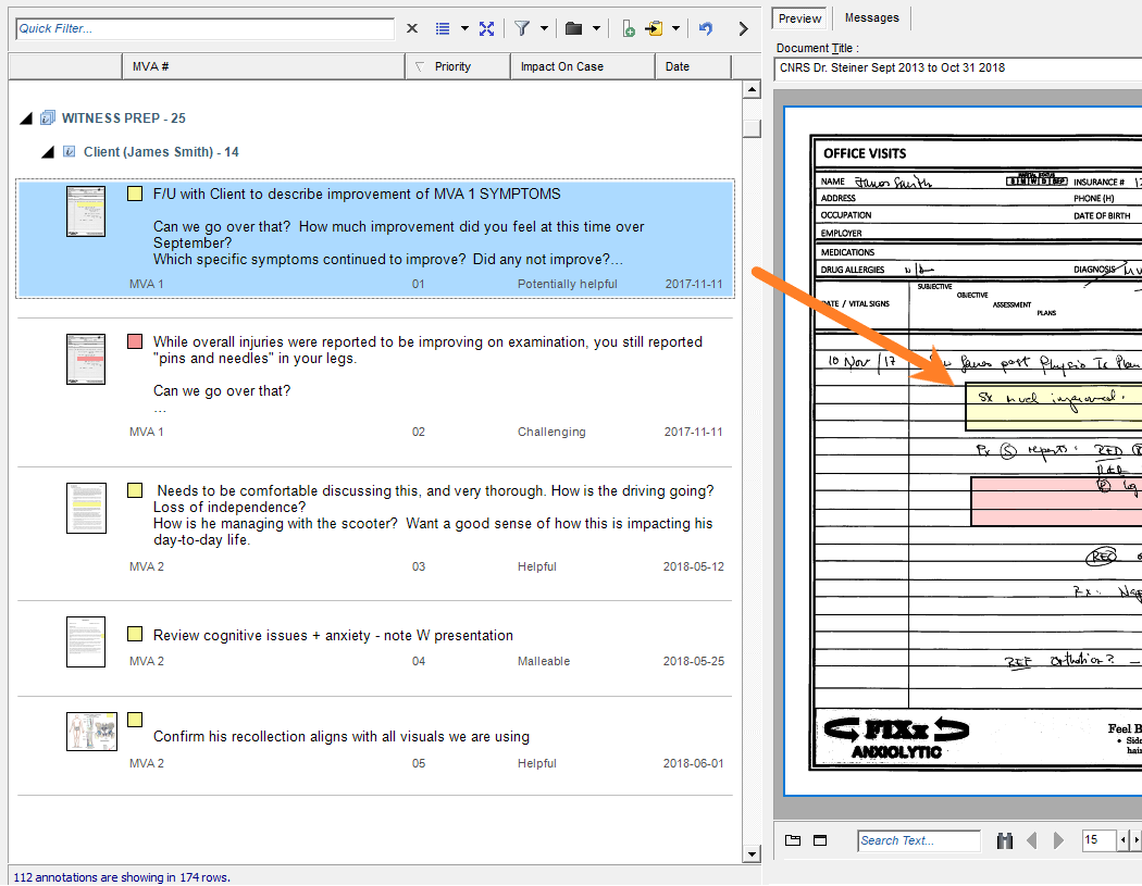 2-Annotation List Witness Preparation-2