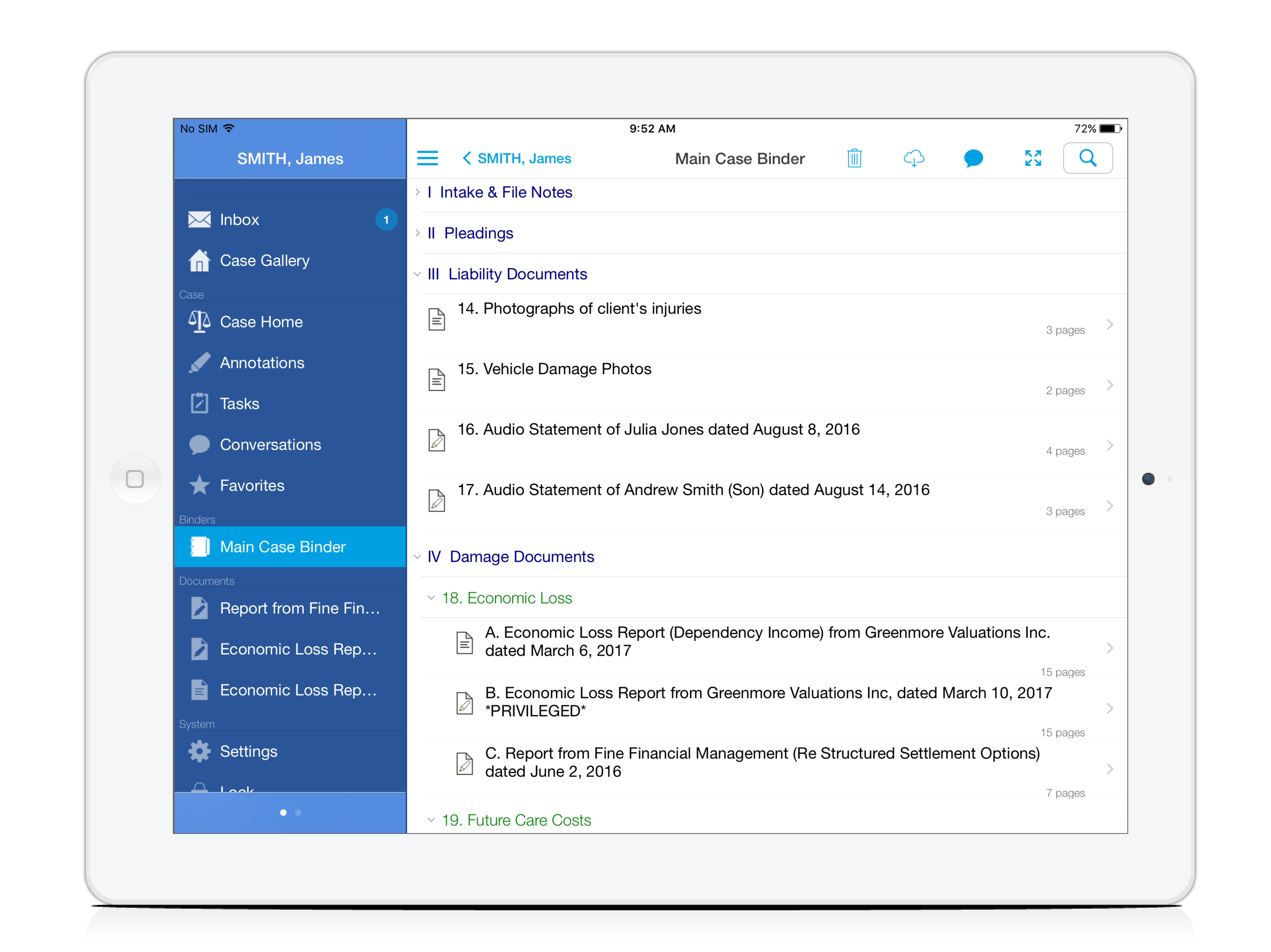 Be more responsive to on-the-spot challenges with immediate access to documents using Primafact's Mobility Suite