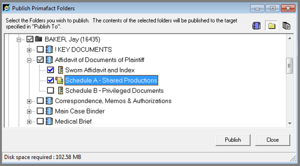 Publish-button