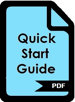 Quick Start Guide Button - PDF Flag