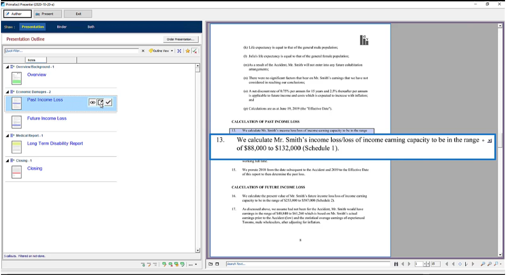 Safely & easily display pages and csll-outs